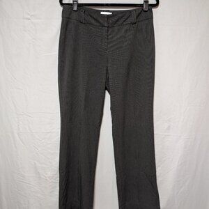 New York‎ & Company Black Pinstripe Business Pants Dress Slacks Women's 8 Tall